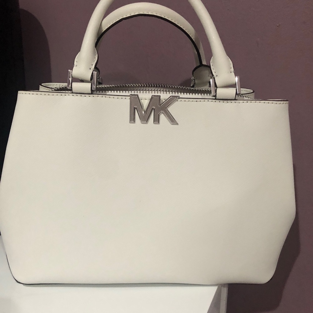Michael Kors bag Florence Large Satchel White